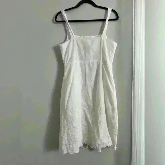 Gap White button front sundress - Picture 3 of 5